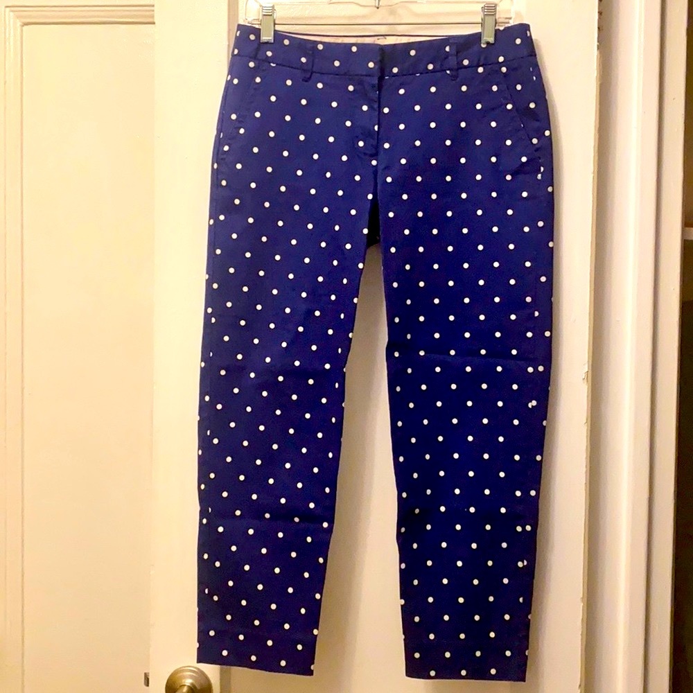 JCrew polka dot pants 4